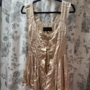 Vanessa Mooney Cream Jumpsuit